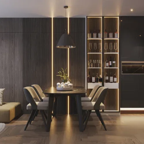 Ambiente progettato con cura